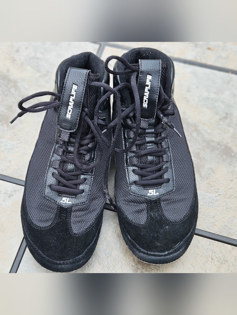 ScrapLife Ascend Black Men's Wrestling Shoe